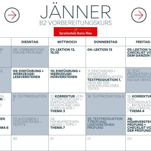 Einstufungstest für den Vorbereitungskurs