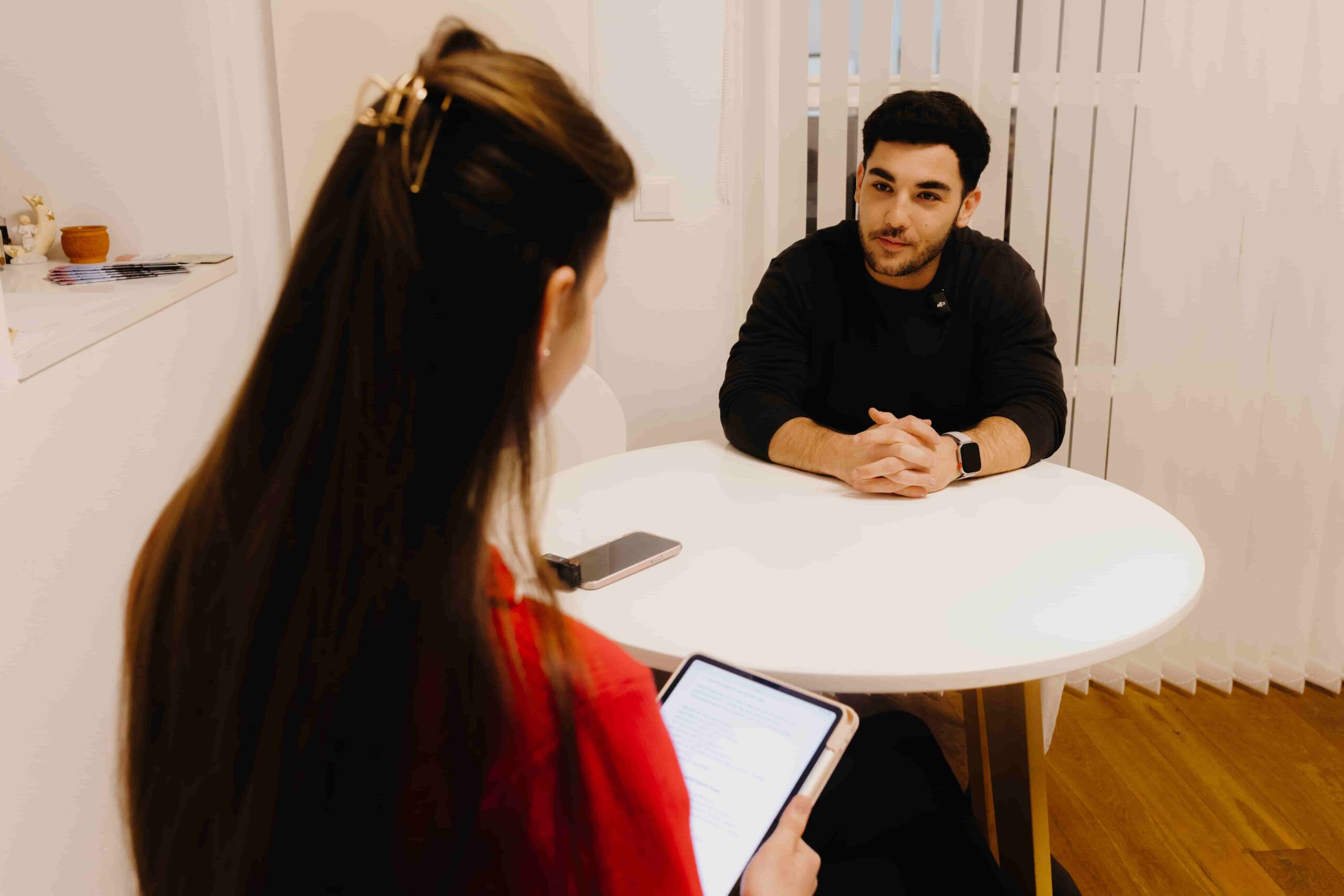 Antonio, a professional from Spain, learning German for work in Vienna at Ikarus